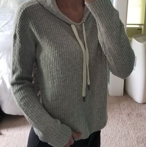 American eagle knit hoodie